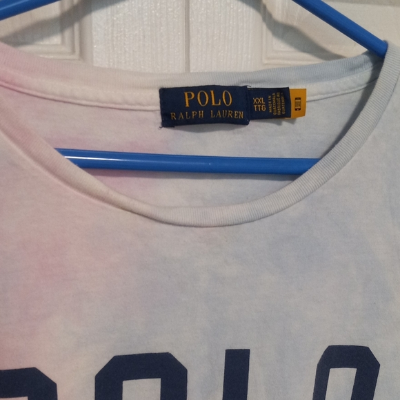 Polo by Ralph Lauren Tie Dye Long Sleeve T-Shirt XXL - Picture 2 of 3